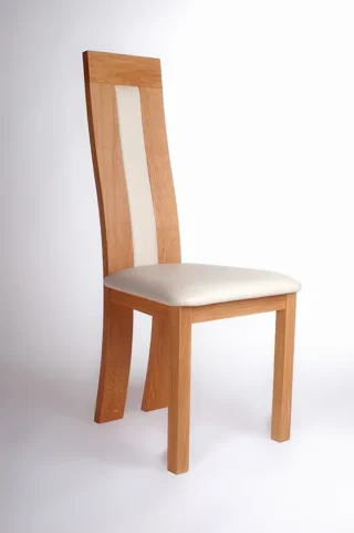 Charisma Oak Dining Chair - Light Seat