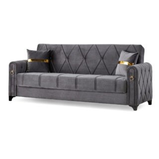 Summit Grey 3 Seater Sofa
