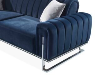 Tokyo Navy Blue Sofa - Premium Edition