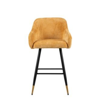 Zurich Bar Stool - Mustard
